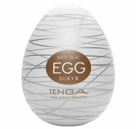 Japoński masturbator - Tenga Egg Silky II 1szt